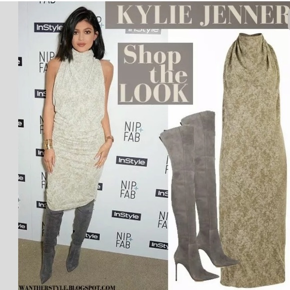 NEW $2640 GIANVITO ROSSI SUEDE LEATHER OVER KNEE THIGH HIGH CUISSARD BOOTS RARE - Picture 3 of 13